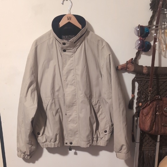 Beige Men's Jacket - Picture 4 of 13